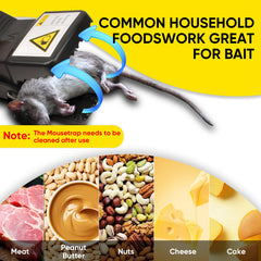 NAMEK Rat Trap outdoors in a garden patio for effective rodent control