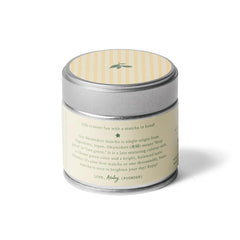 Nami Matcha Okumidori close-up powder showing vibrant emerald color and fine texture.