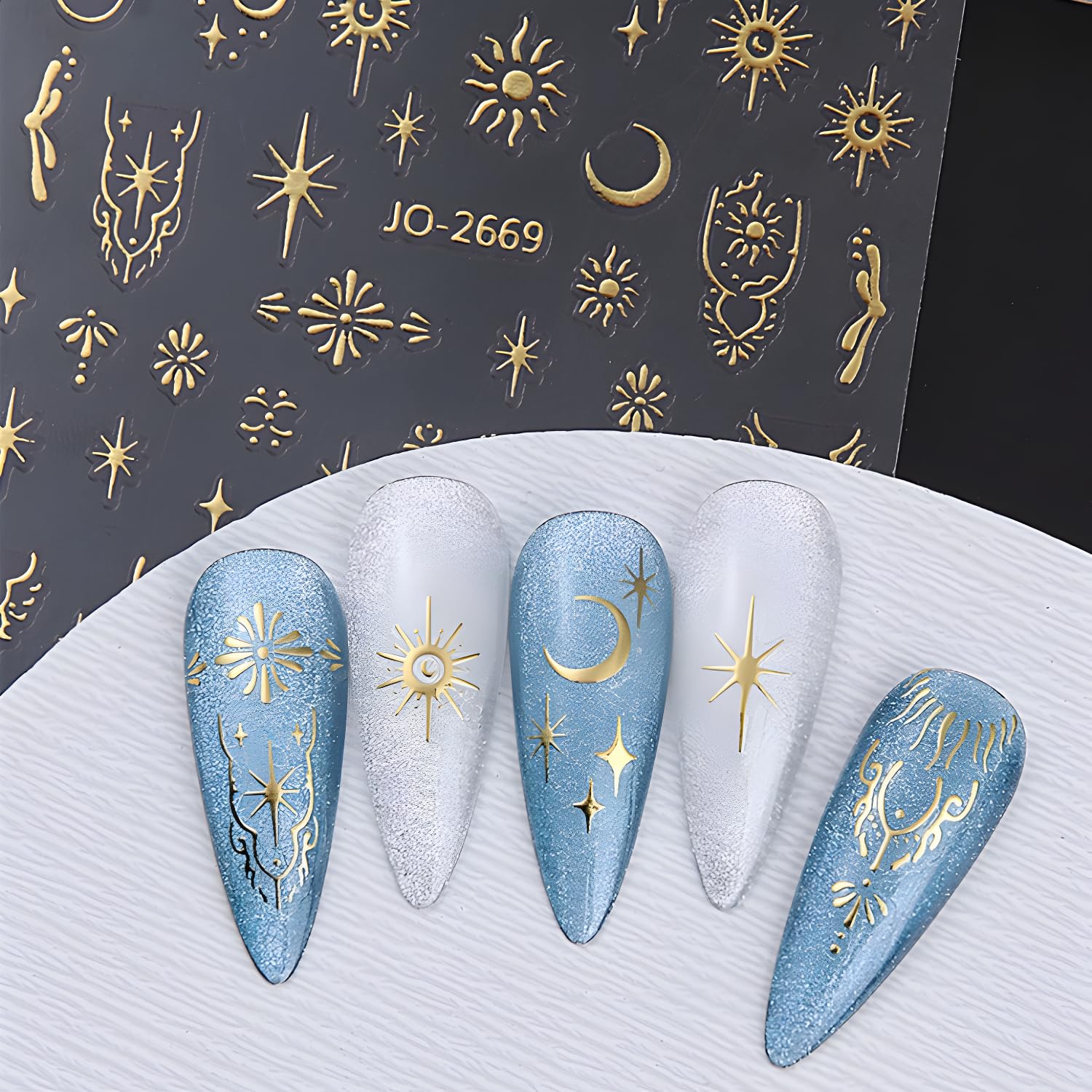Namrec nail stickers decorate nails and small surfaces like phones