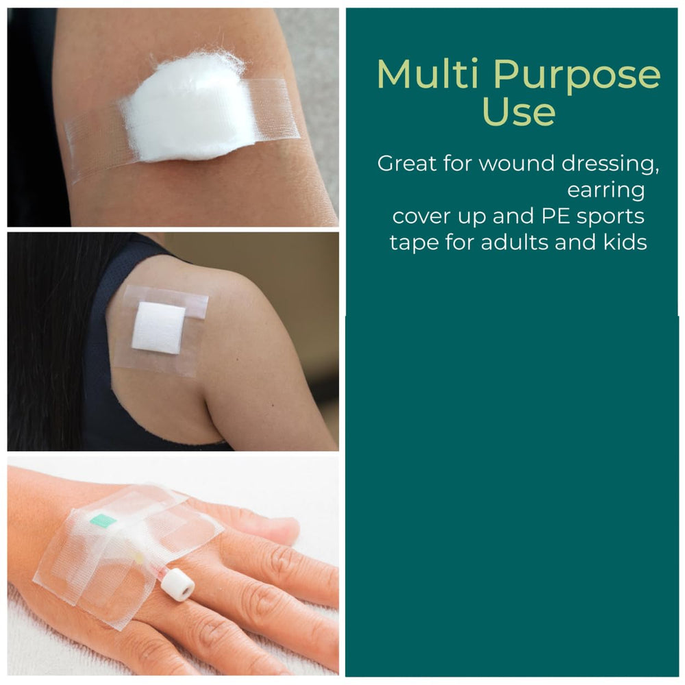 NanaCare sensitive skin tape removes cleanly with minimal residue