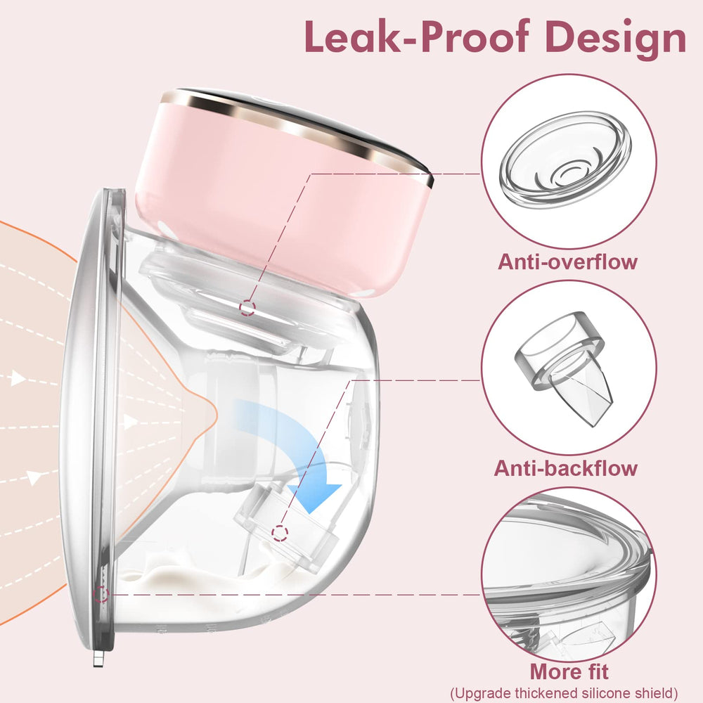NaNaLazy leak-proof design helps preserve expressed milk drops
