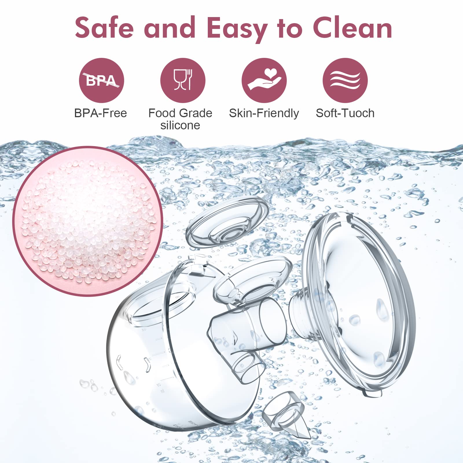 NaNaLazy portable, travel-ready pink pump for on-the-go pumping