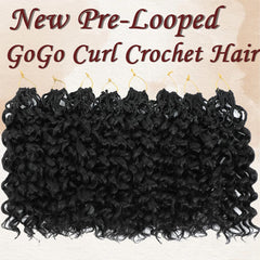 Naniciar Gogo Curl 12 inch design minimizes tangles for easy care.