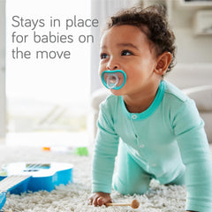 Nanobébé 100% silicone one-piece construction simplifies cleaning and sanitation.