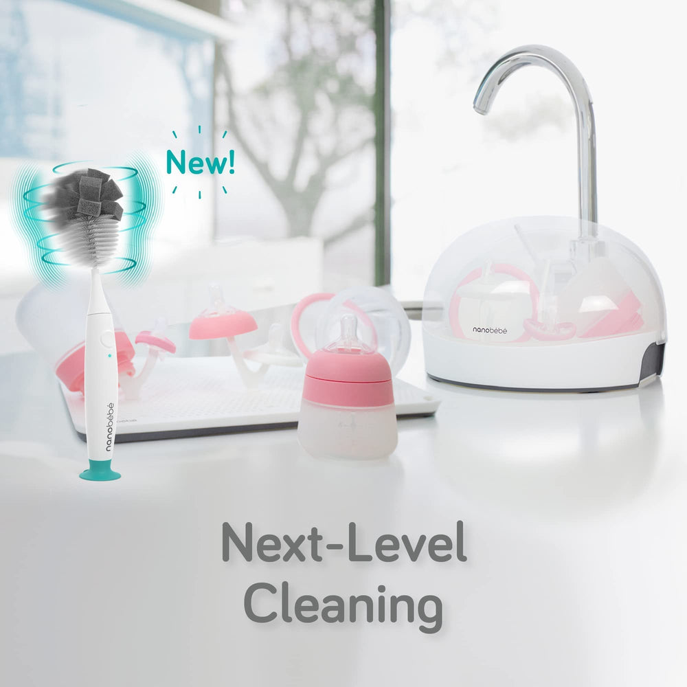 Nanobébé Flexy bottle is dishwasher- and microwave-safe for simple cleaning.