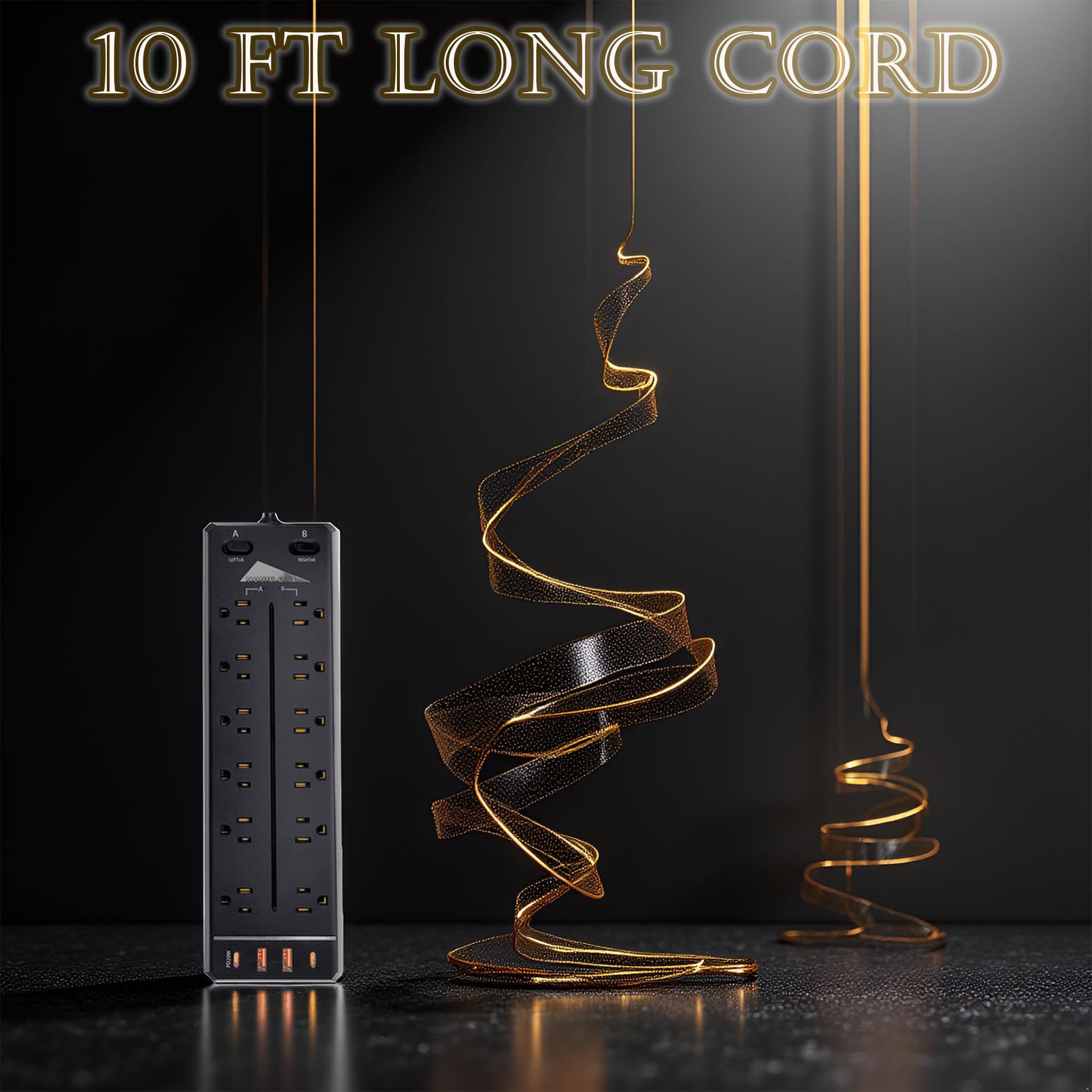 NANOLAKE top USB ports enable fast device charging options.