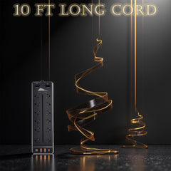 NANOLAKE top USB ports enable fast device charging options.