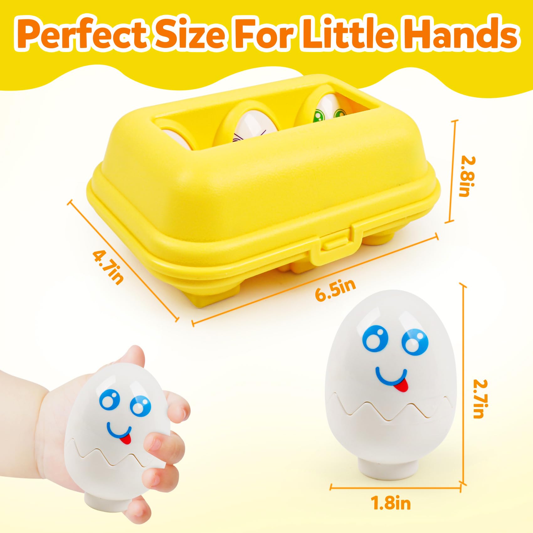 NAODONGLI matching game strengthens fine motor skills through grasping and opening eggs