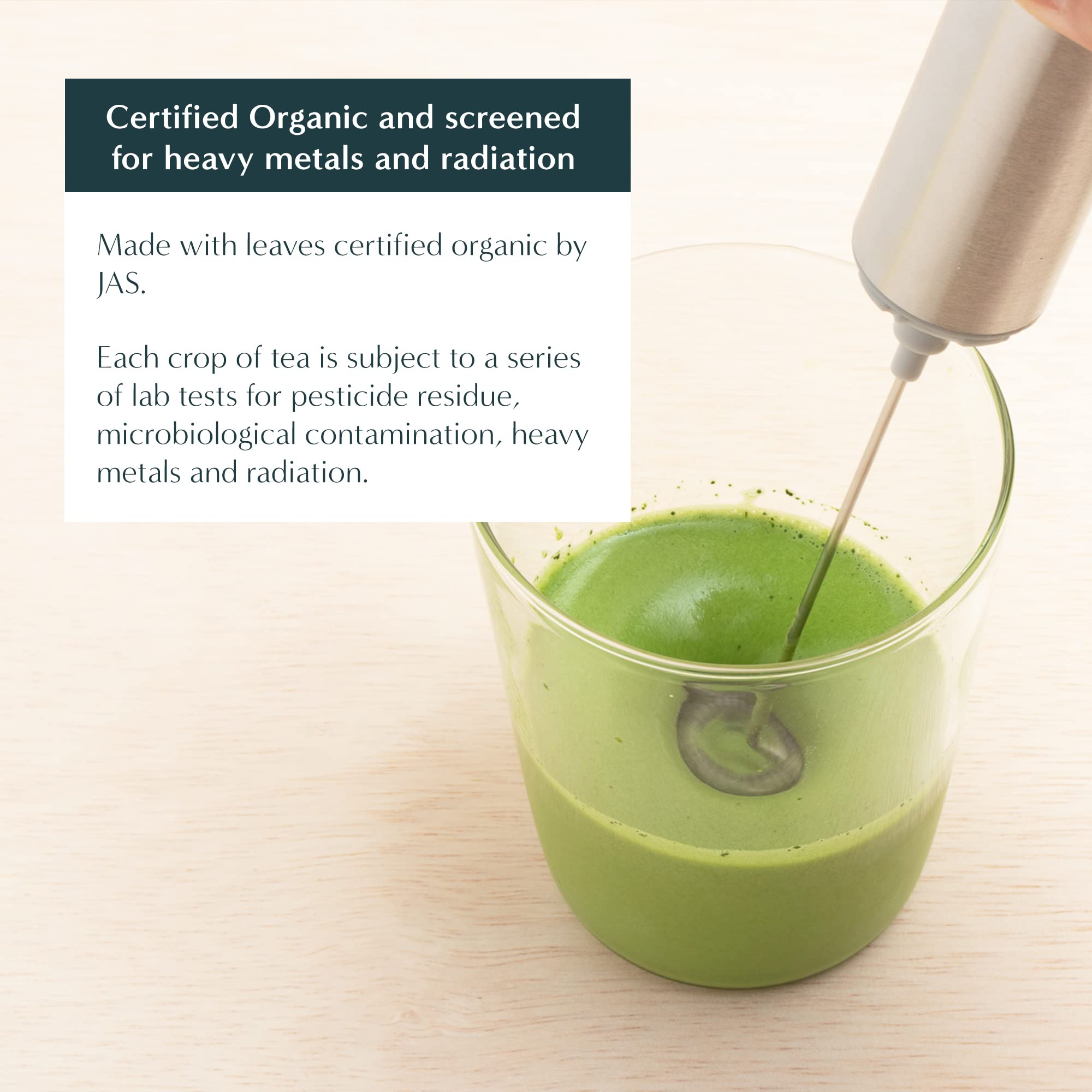 Naoki Matcha resealable pouch preserves freshness for everyday smoothies and recipes