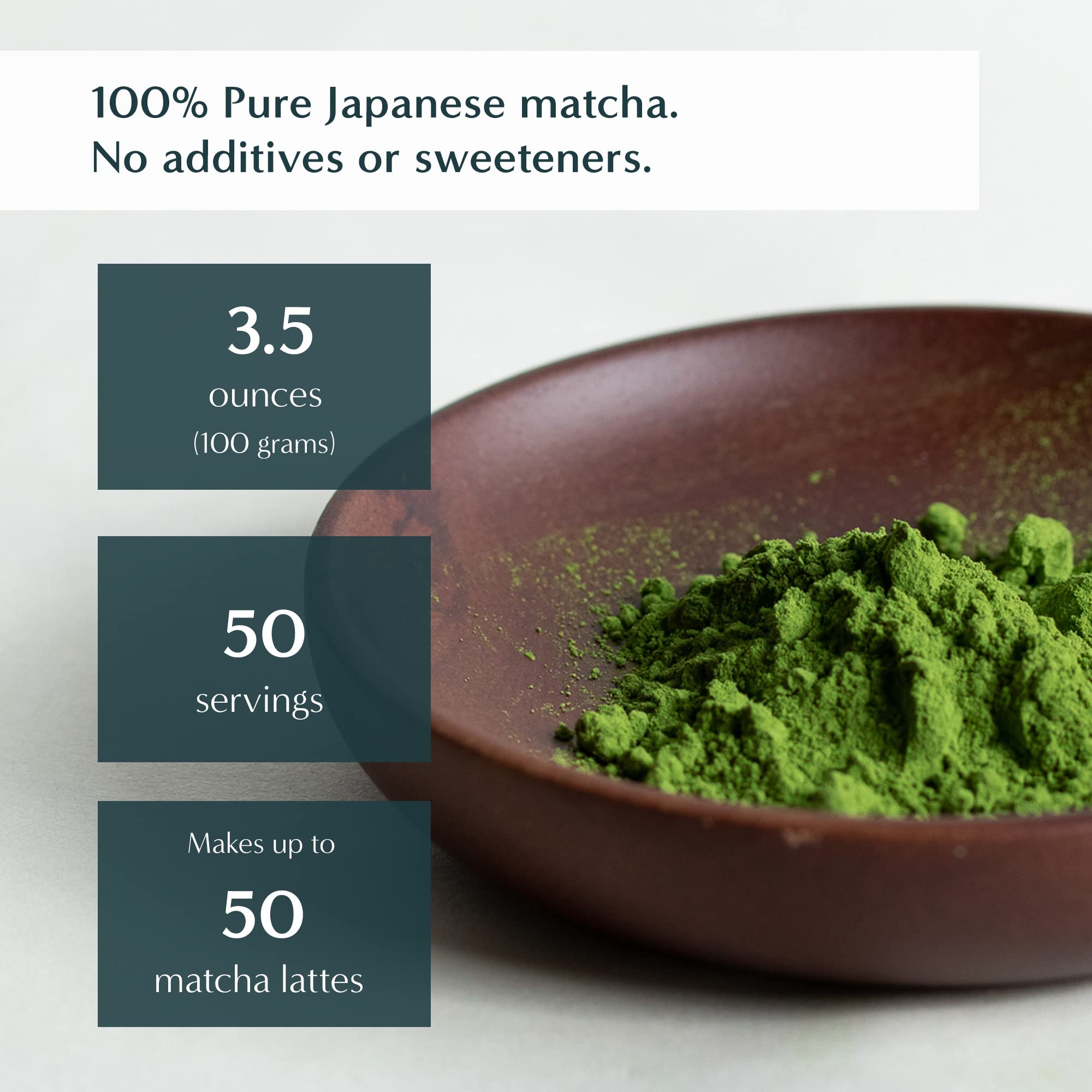Naoki Matcha Organic All Purpose Blend from Kagoshima tea leaves for authentic flavor.