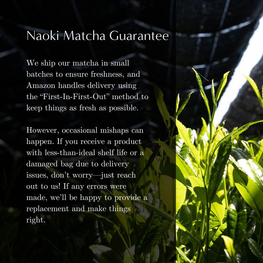 Naoki Matcha shade-grown plants illustrate premium origin and sustainable farming benefits.