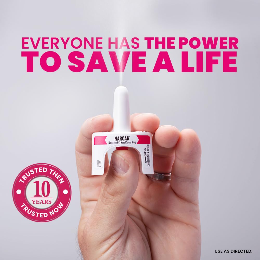 NARCAN nasal spray in use by first responders