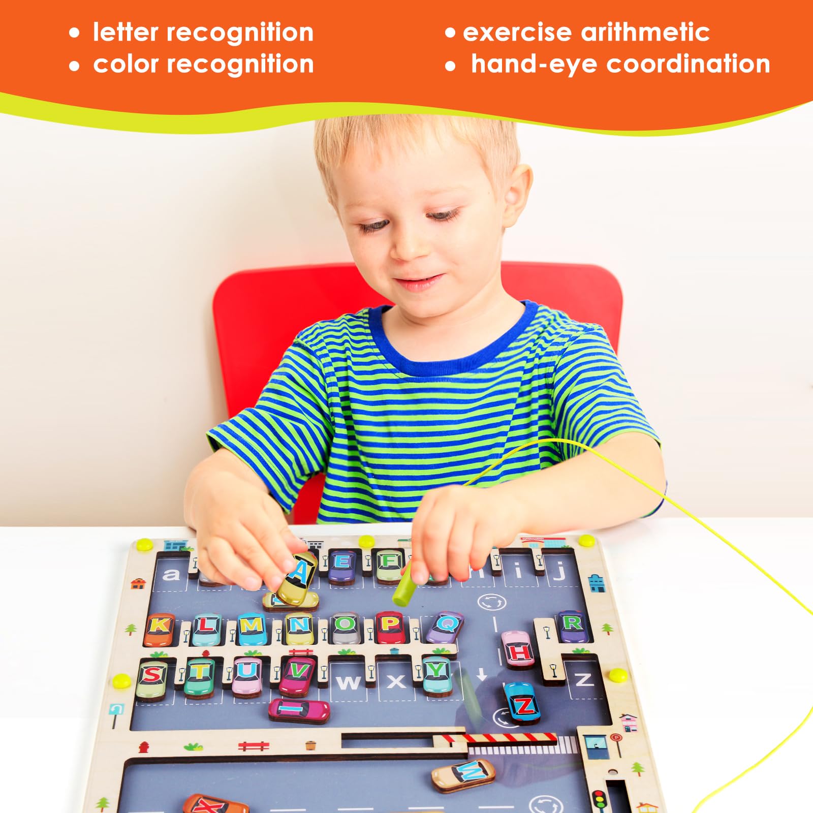 Nashrio fine motor skill activity sparks dexterity and focus during play.