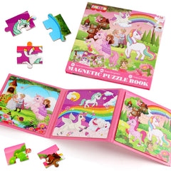 NASHRIO magnetic unicorn puzzle for screen-free imaginative play.
