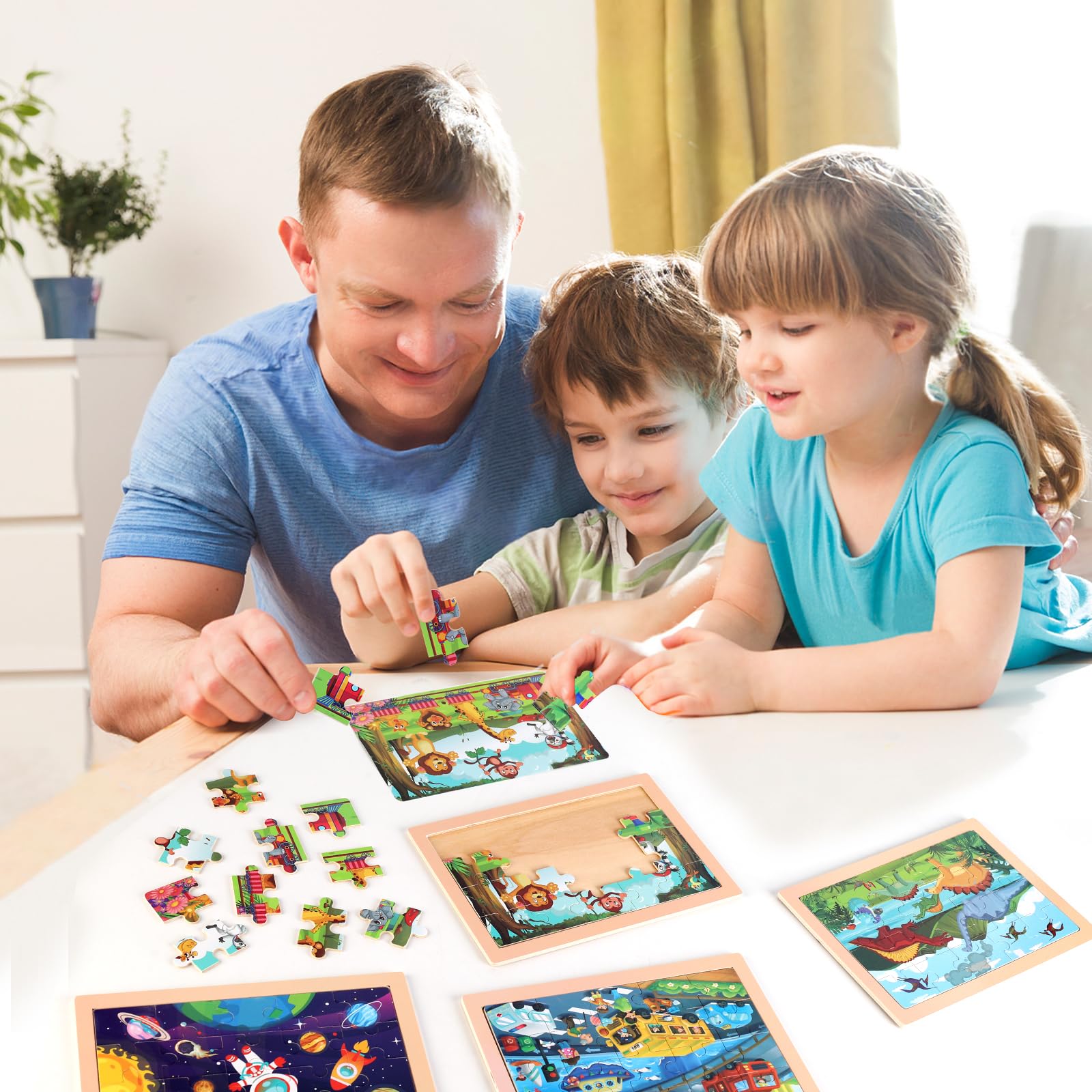 NASHRIO illustrated guide helps kids assemble puzzles with confidence.