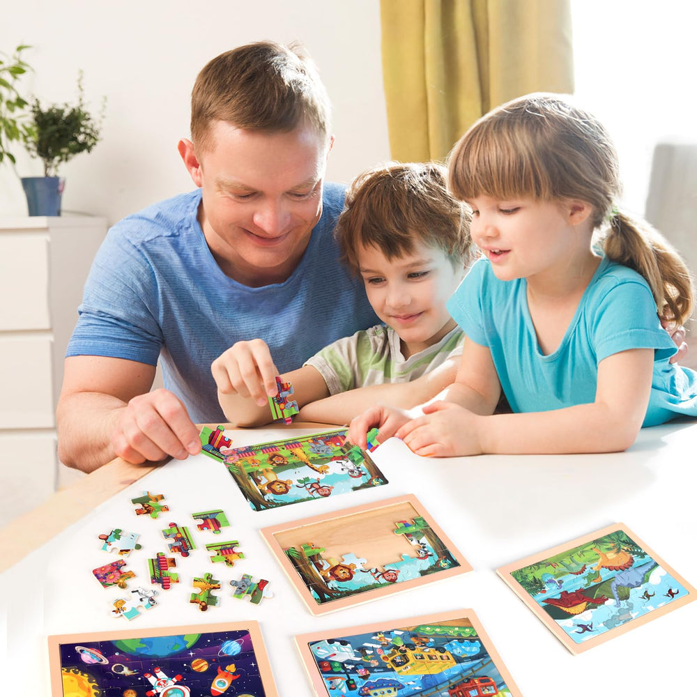 NASHRIO illustrated guide helps kids assemble puzzles with confidence.