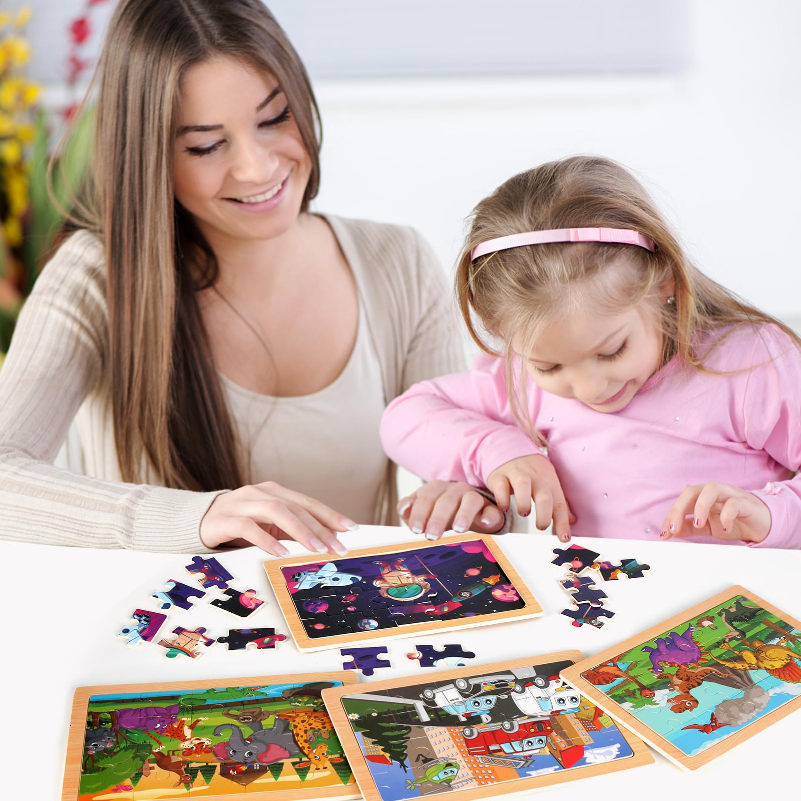 NASHRIO puzzle storage tray keeps pieces organized after use