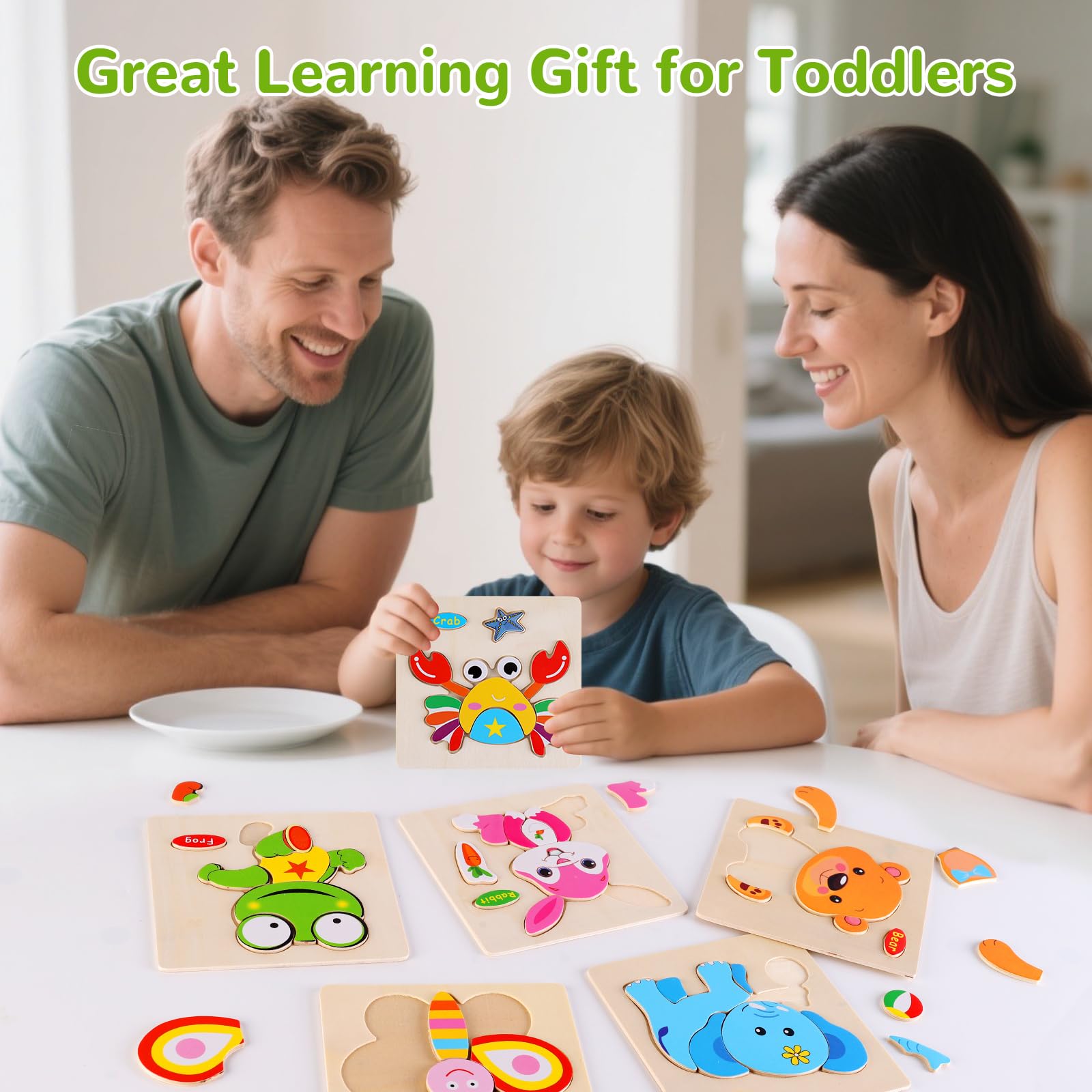 NASHRIO panda puzzle blends learning with playful design for toddlers.