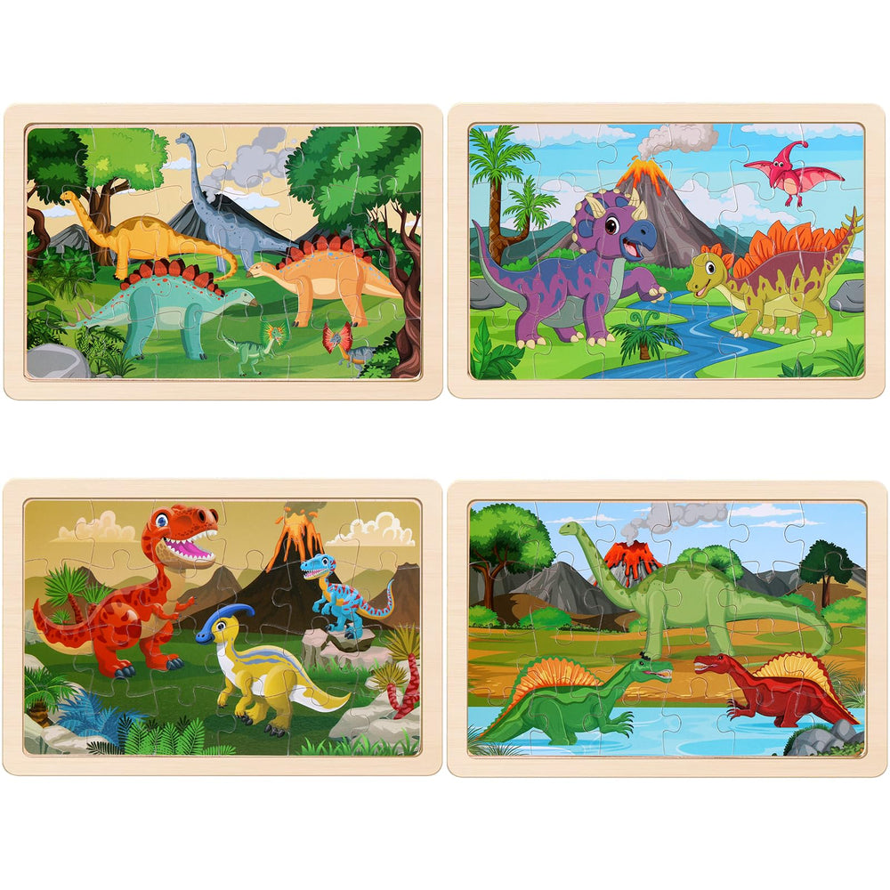 NASHRIO wooden puzzle pieces close-up showing smooth edges for safe play