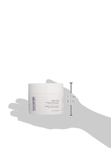 NassifMD Detox Pads used nightly supports a balanced skincare routine