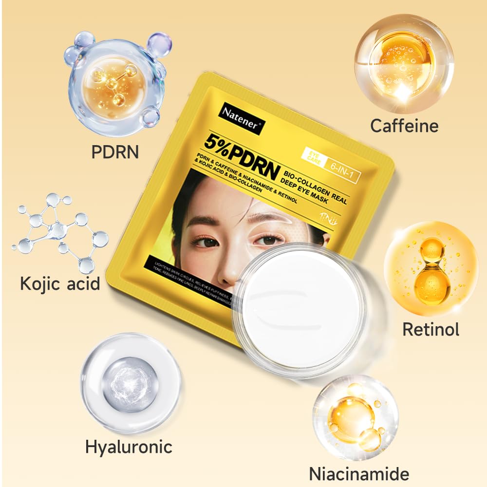 Natener 5percent PDRN patches closeup suggesting skin repair and resilience