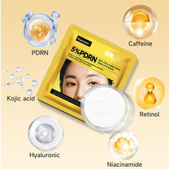 Natener 5percent PDRN patches closeup suggesting skin repair and resilience
