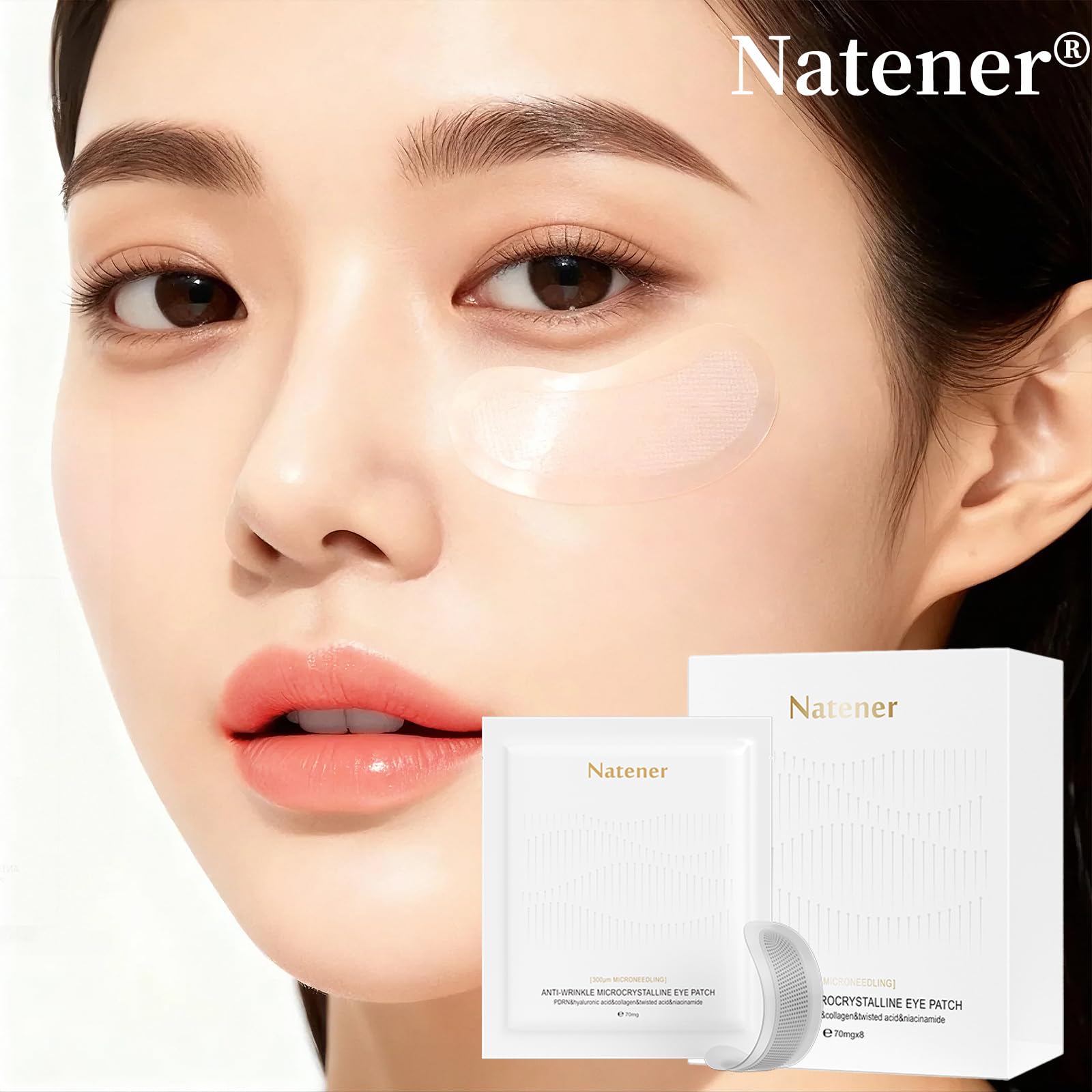 Natener hypoallergenic material minimizes irritation for sensitive skin.