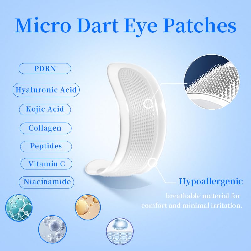 Natener patches press along edges for secure, comfortable adhesion.