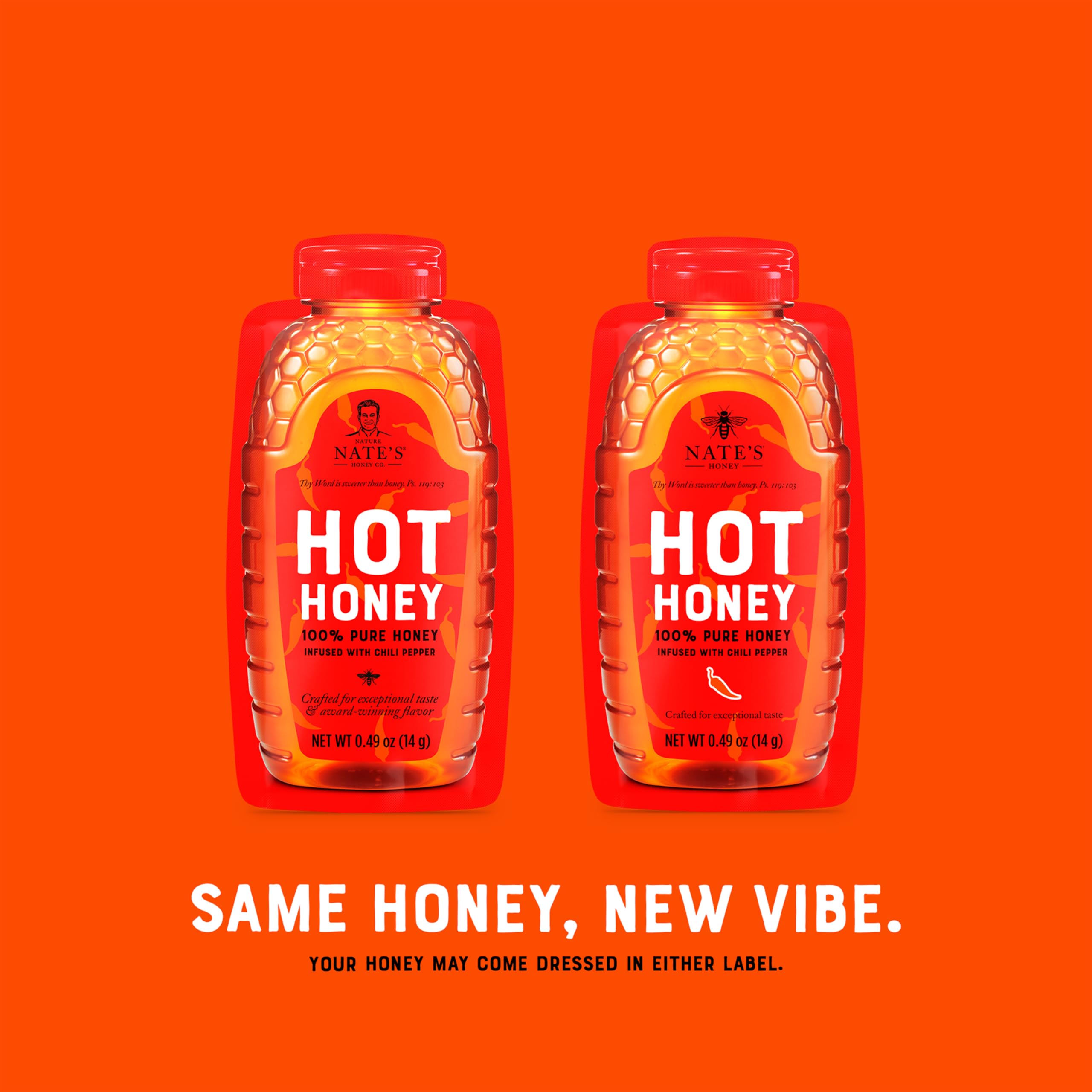 Nate's Honey Minis keep honey pure and portable.