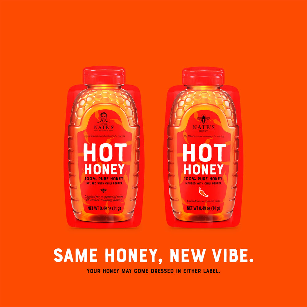 Nate's Honey Minis keep honey pure and portable.