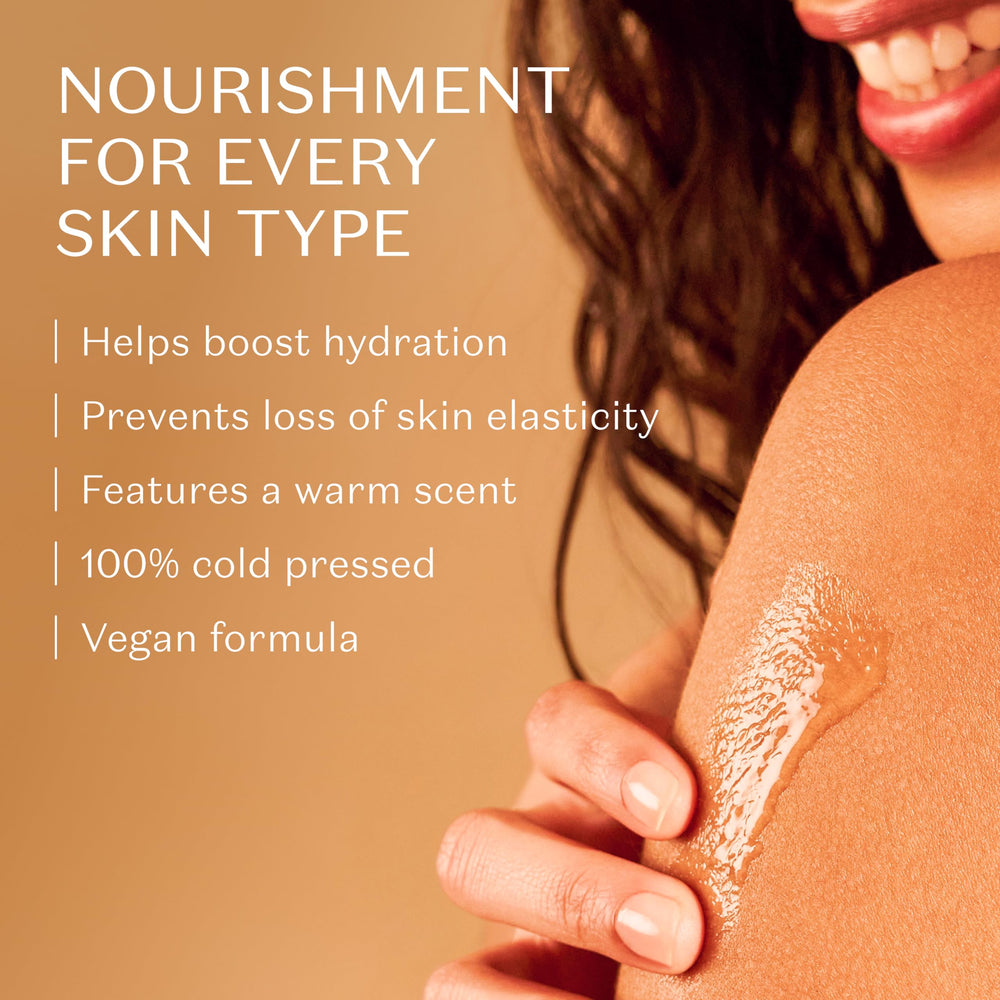 NATIVA SPA Black Plum Body Oil velvety texture close-up