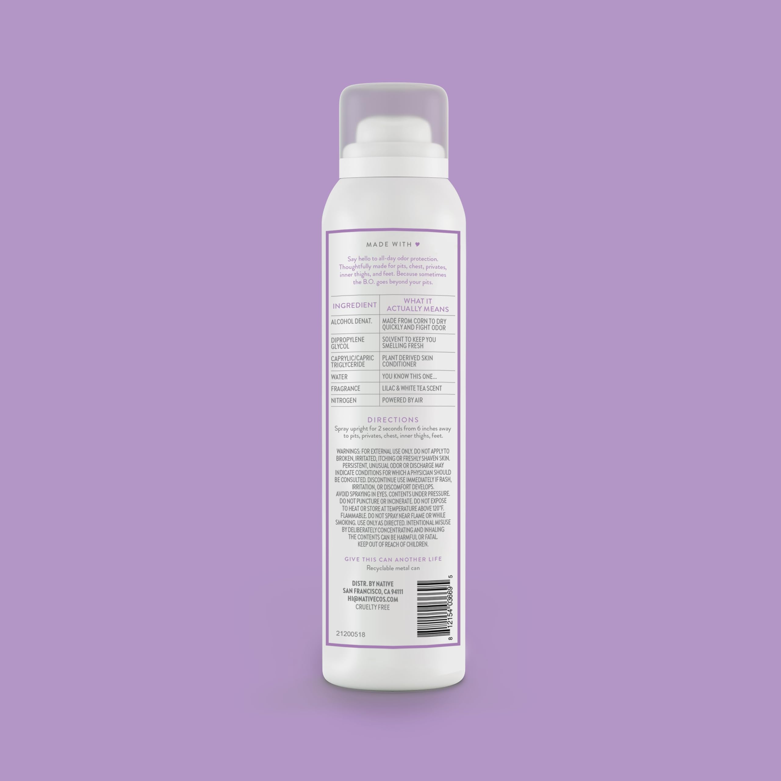 Native 3.5 oz bottle product shot suitable for shelf and mobile use.
