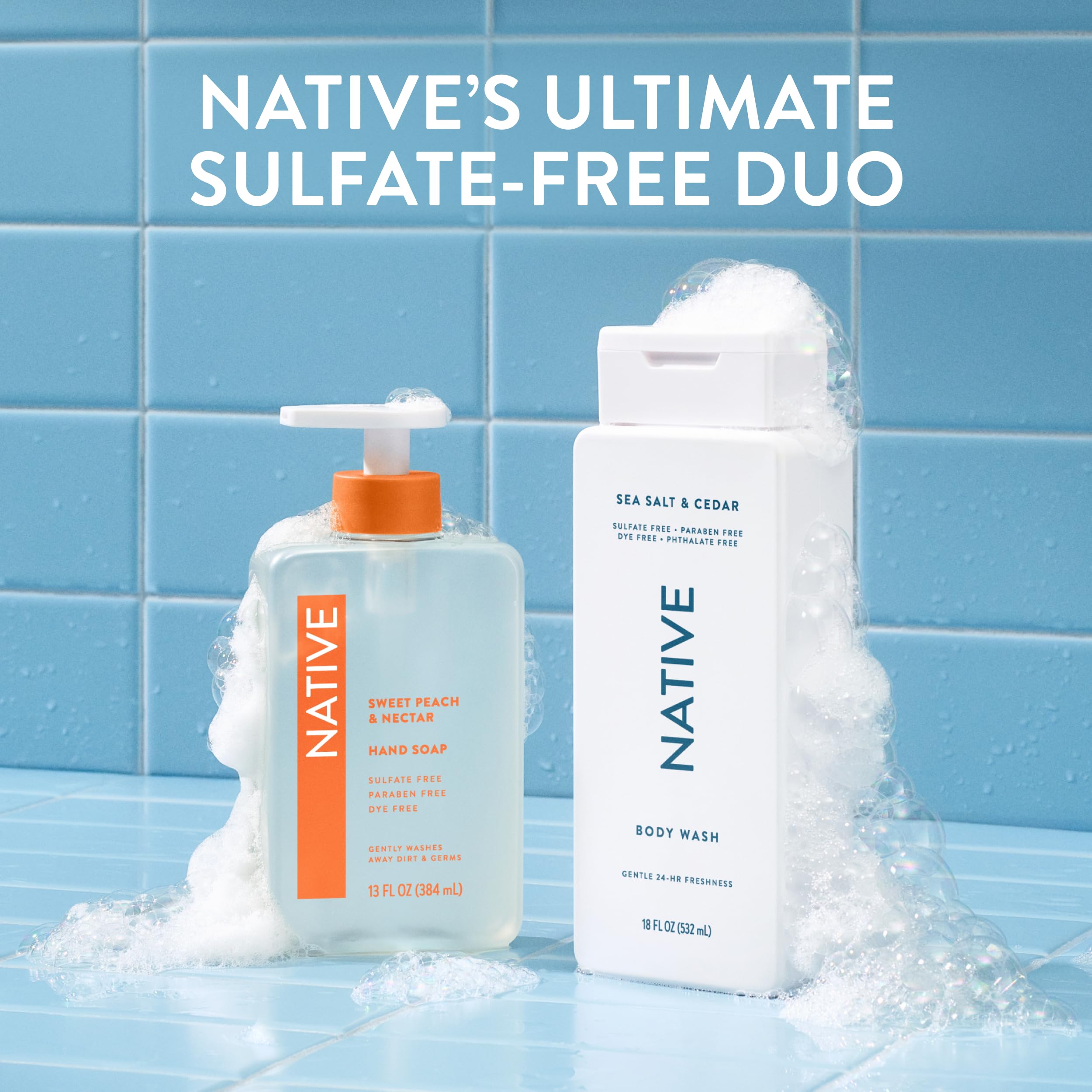 Native 36 oz bottle emphasizes long-lasting value