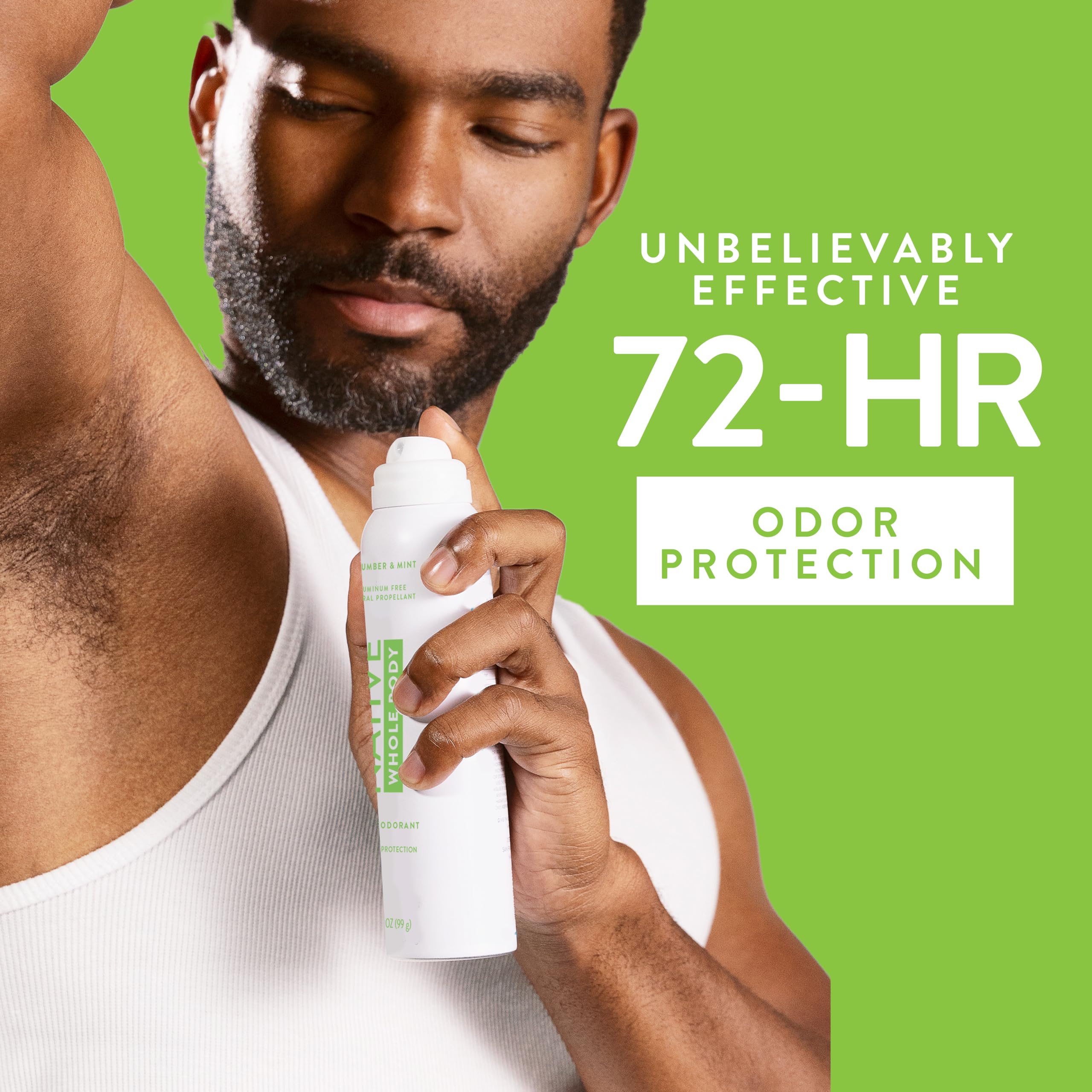 Native 72-hour odor control promises prolonged freshness