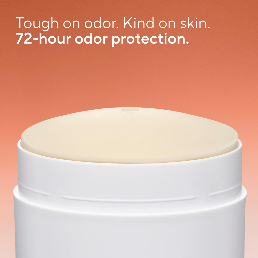Native aluminum-free formula with skin conditioners for gentle everyday use.