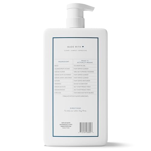 Native body wash in a clean, spa-like bathroom setting