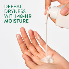 Native Body Lotion cream texture swirl highlights rich, breathable moisture.