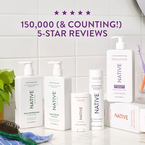 Native Body Lotion non-greasy feel supports comfortable after-use wear.