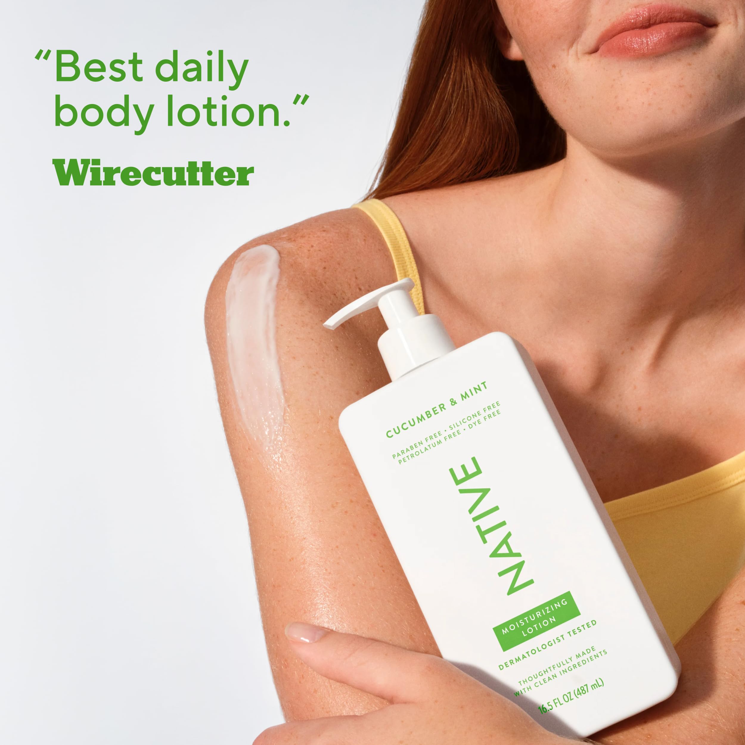 Poolside setup with Native Body Lotion suggesting a refreshing outdoor routine.