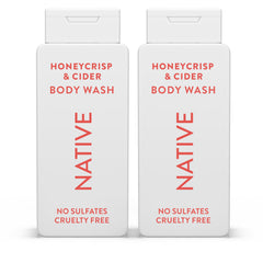 Native Honey Crisp & Cider bottle pour for a gentle daily cleanse