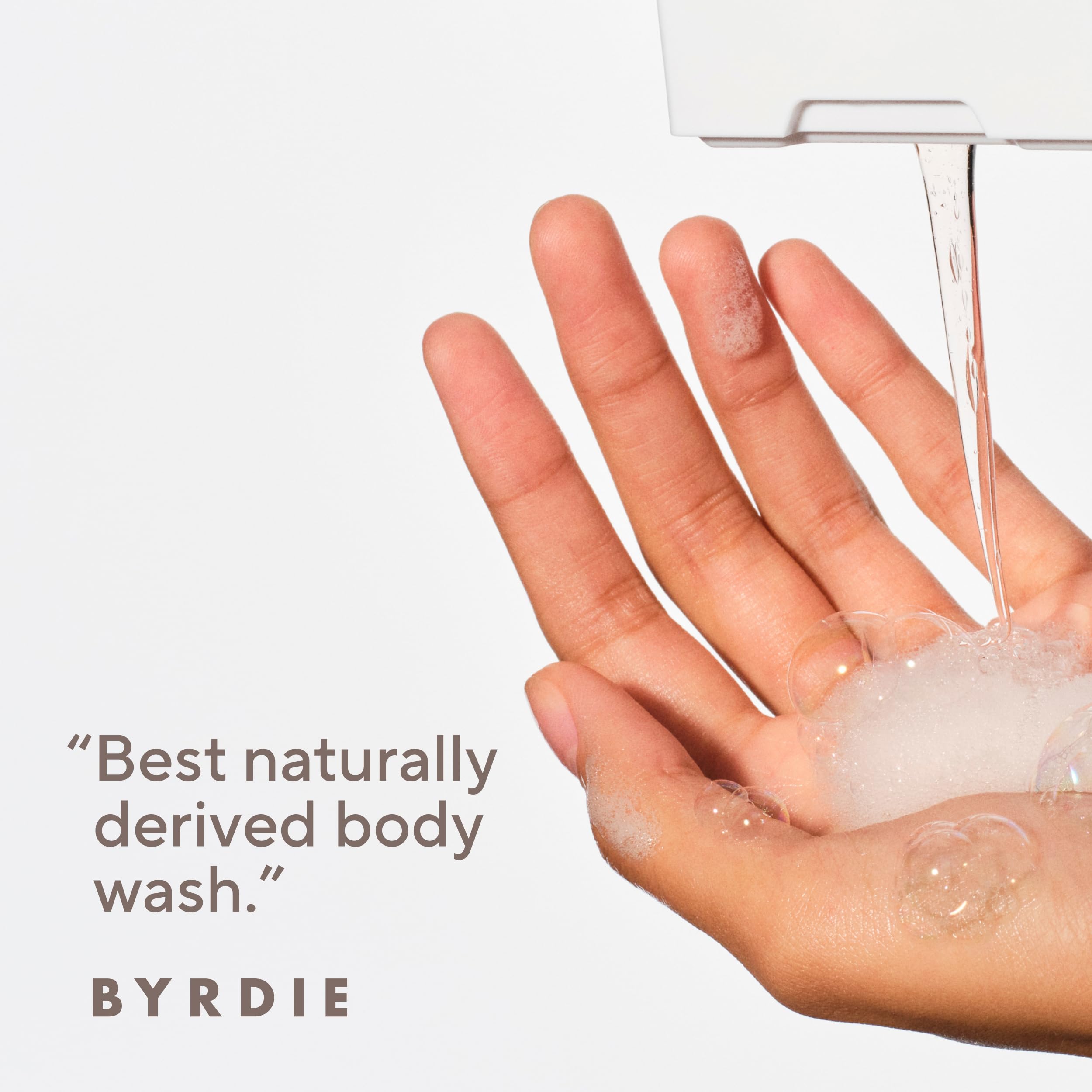 Native Body Wash Santal Leather pump-dispense for easy daily use.