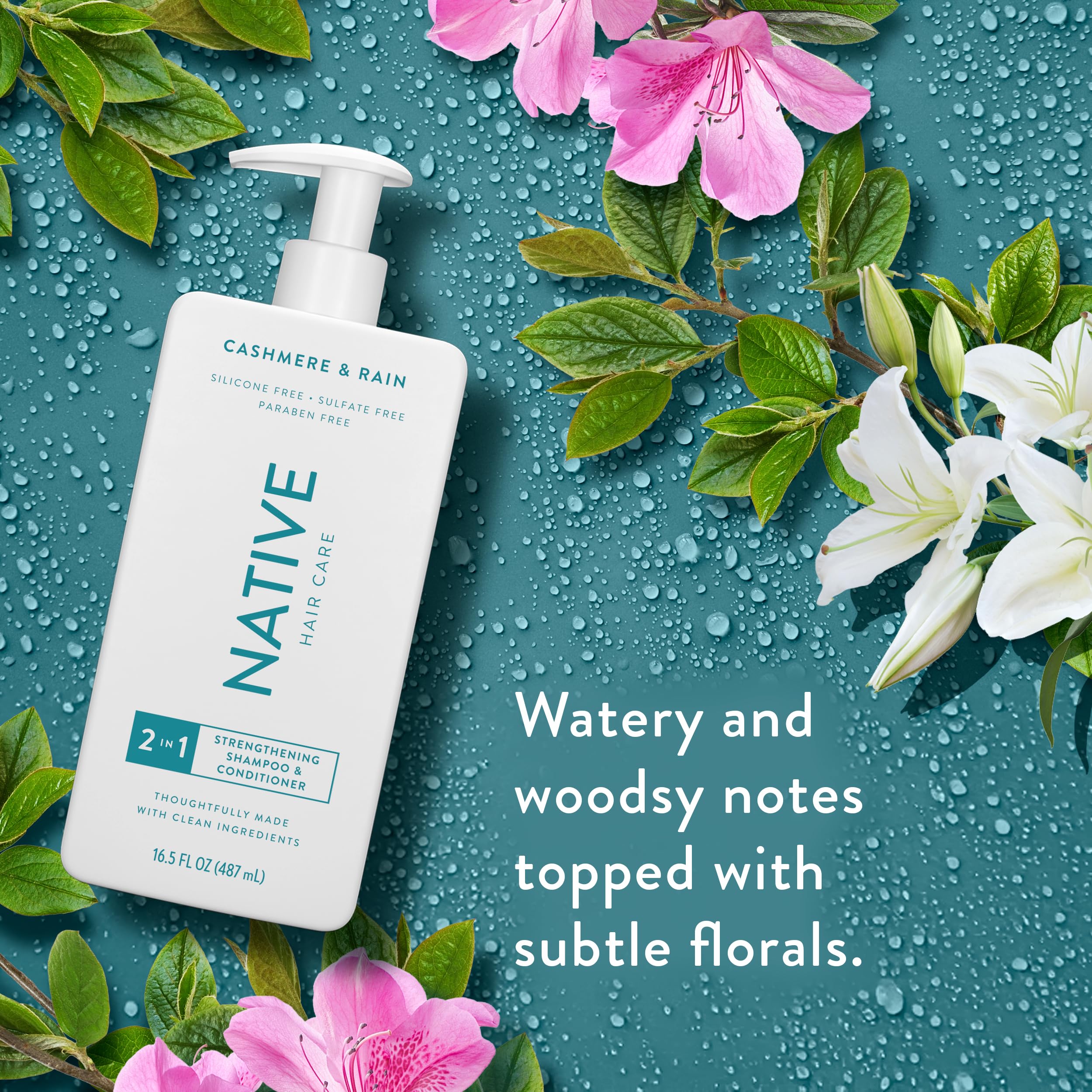 Native Cashmere & Rain 2N1 label focuses on 11 clean ingredients