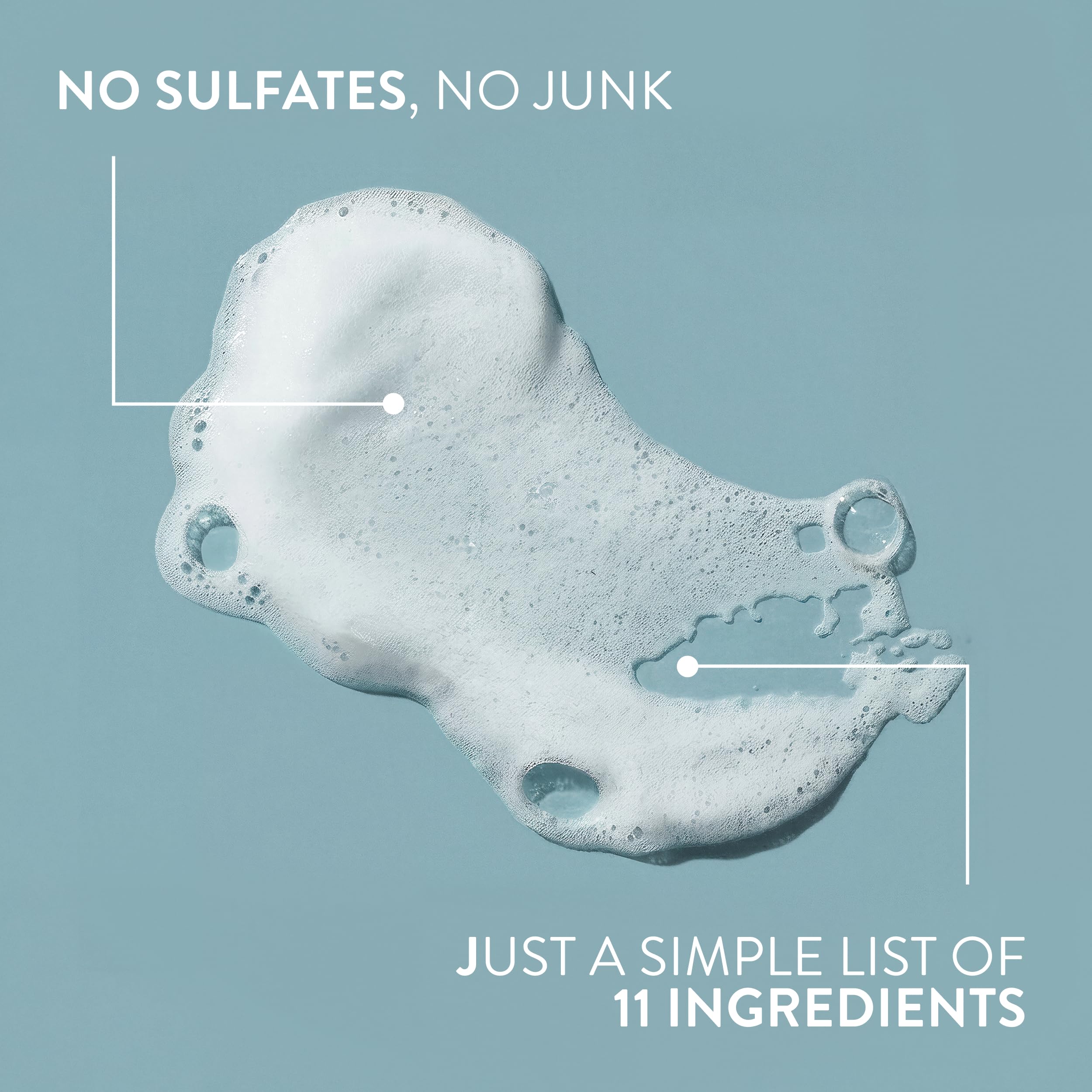 Native Cashmere & Rain conditioner bottle with creamy texture close-up