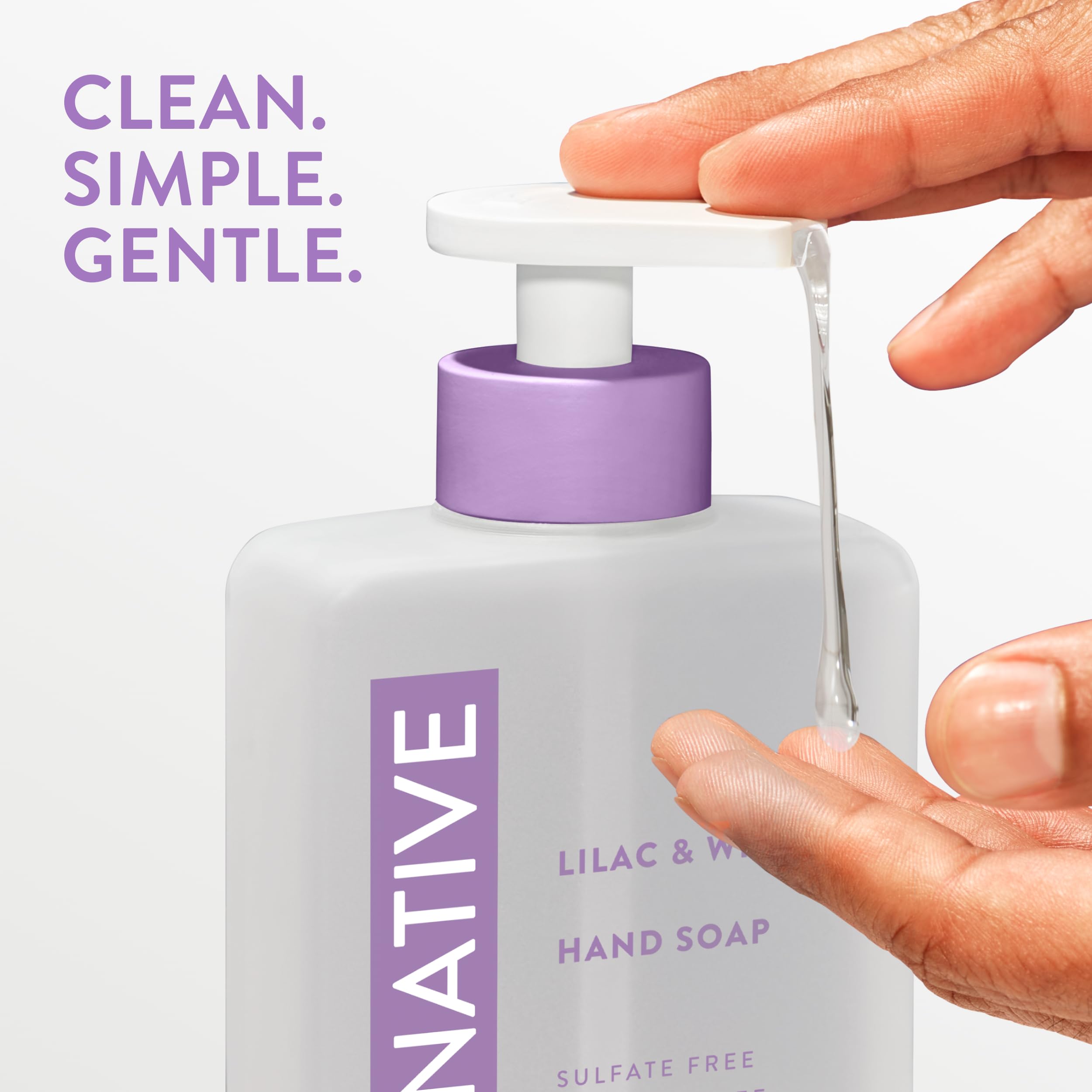 Native product label highlights 11-ingredient formula and clean, sulfate-free formulation.