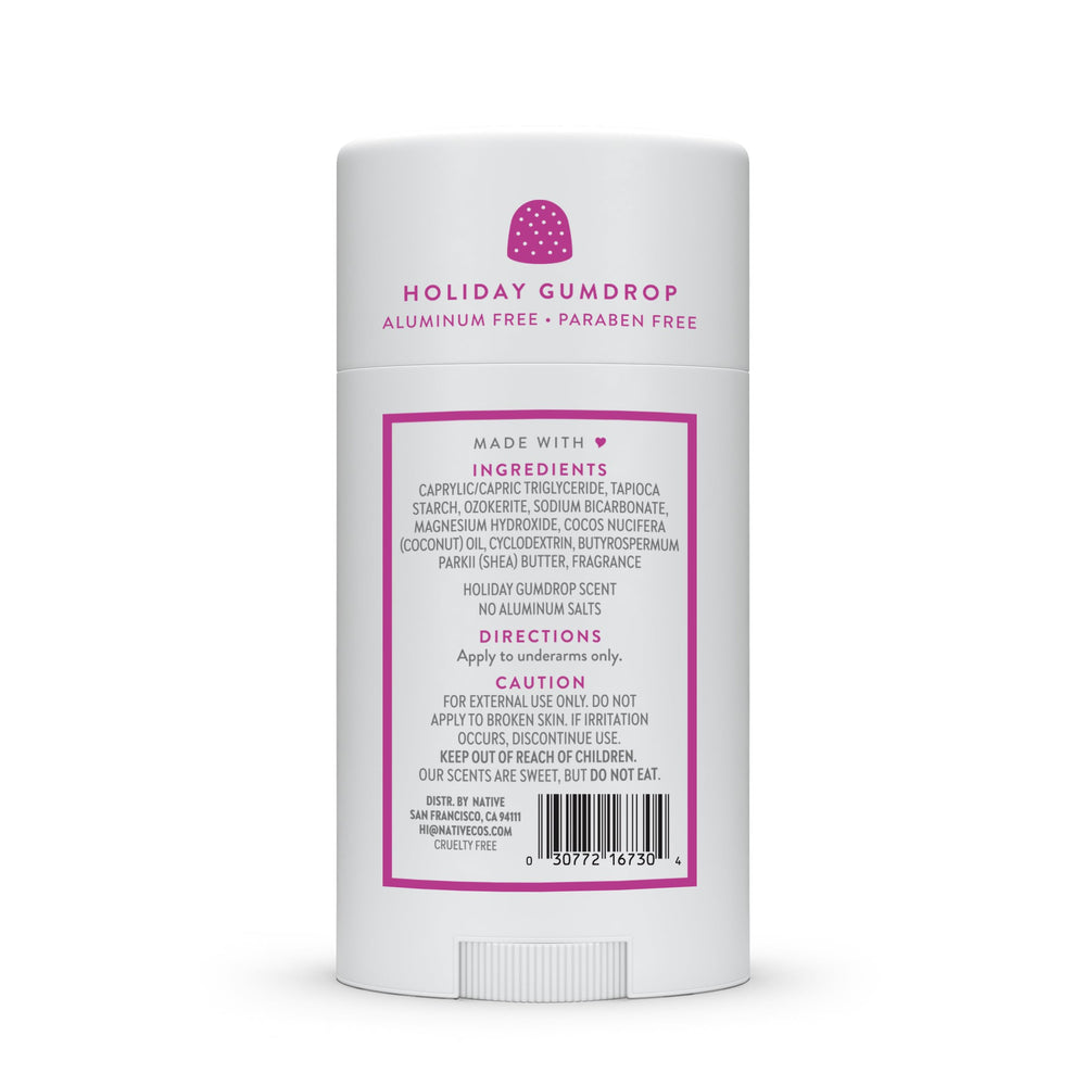 Native ingredients label highlights 72-hour odor protection benefits.