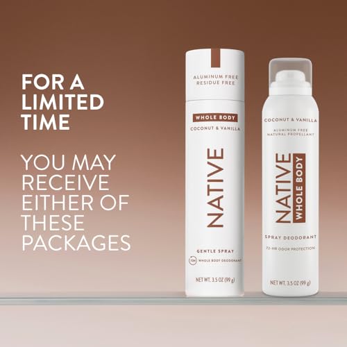 Native gentle-application deodorant for all-day wear without irritation