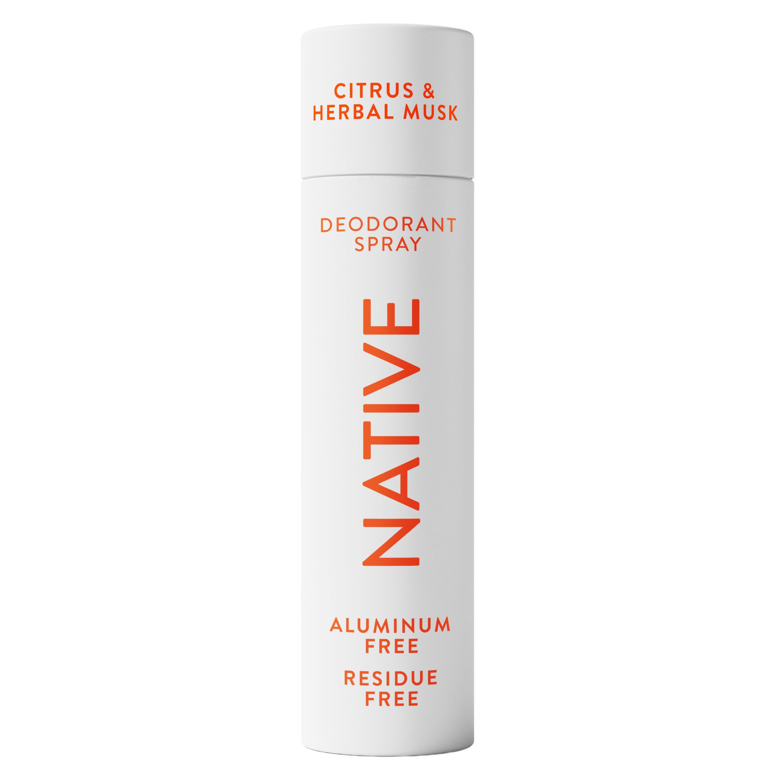 Native Citrus & Herbal Musk bottle delivering long lasting freshness for daily wear