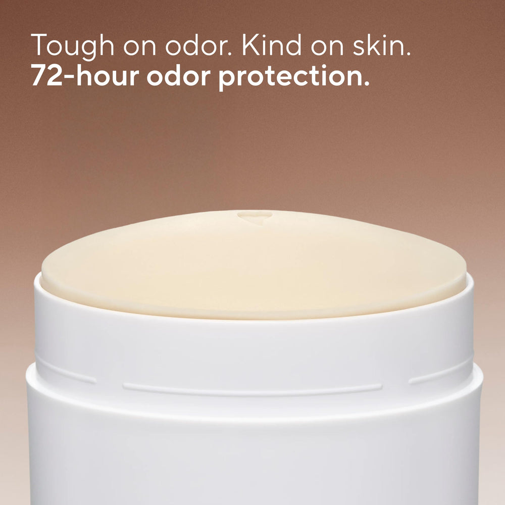 Native deodorant glide shows a silky, invisible application
