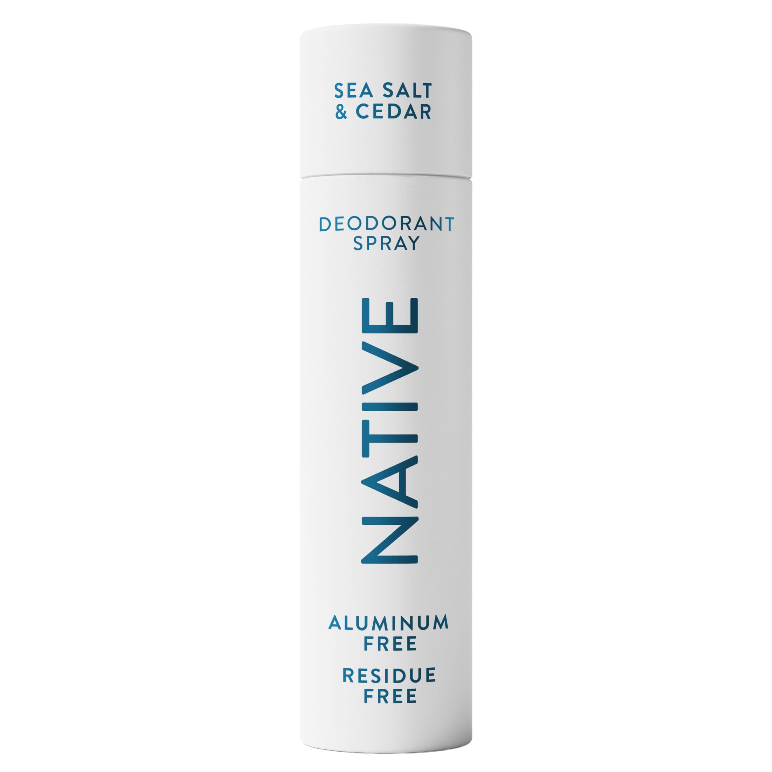 Native Sea Salt Cedar bottle shows portable freshness and 72-hour protection