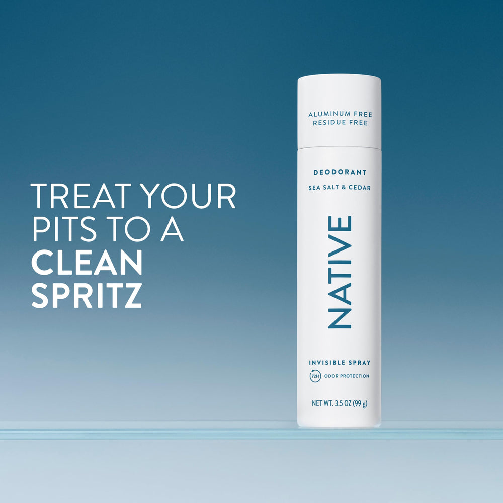 Native Sea Salt Cedar nozzle delivers a light, fast-drying mist